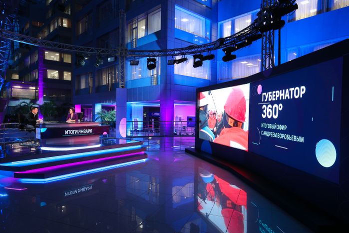 Итоги января с губернатором Подмосковья в эфире телеканала «360»