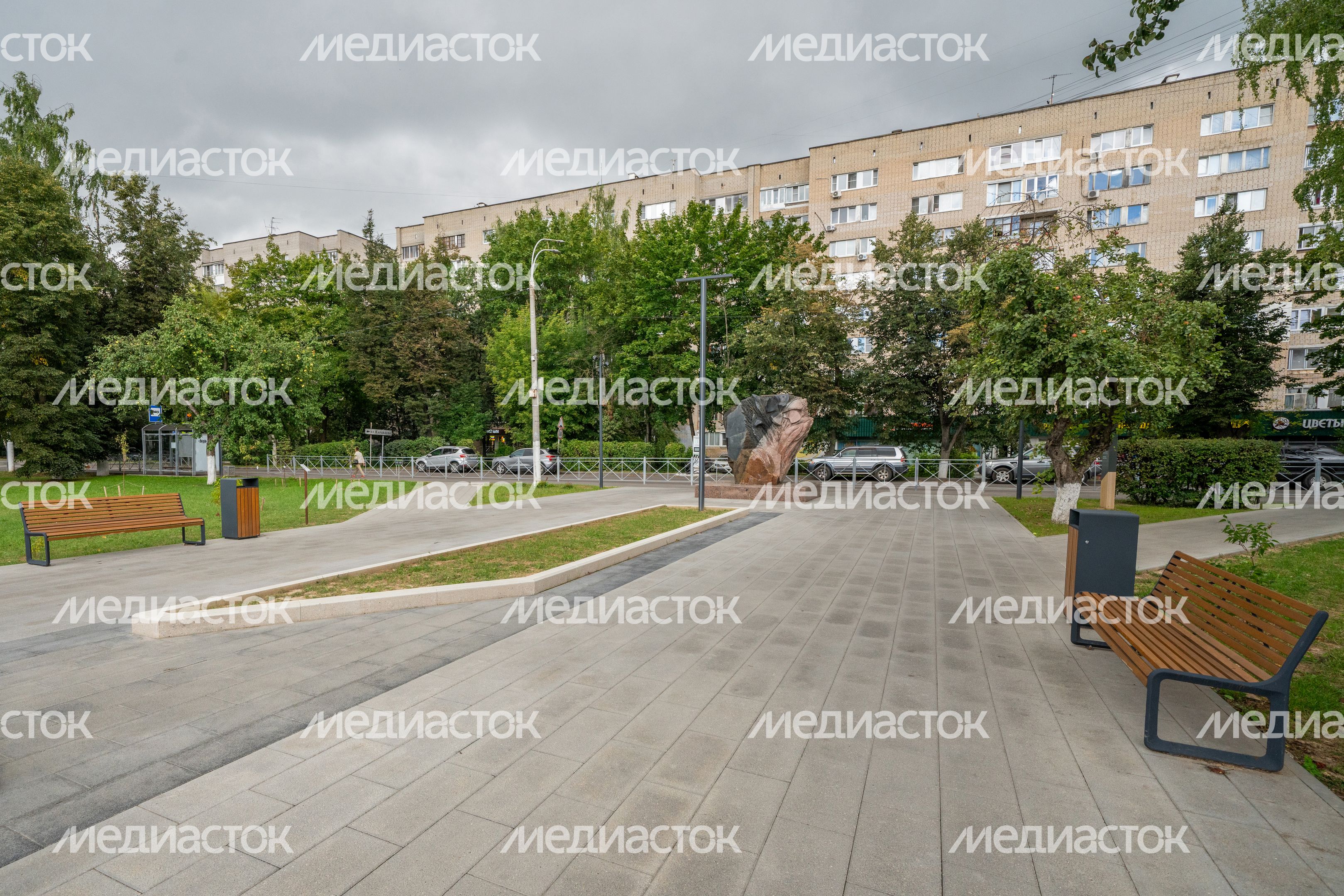 Сквер Спасателей в Подольске Сквер Спасателей в Подольске