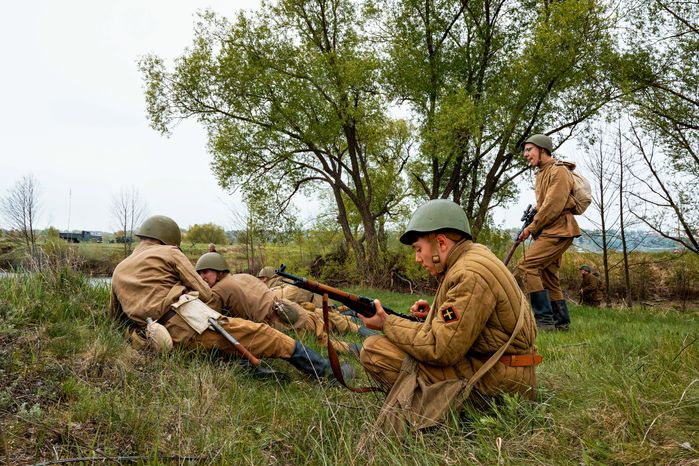 XIX Военно-исторический фестиваль "Огненная дуга" в Ступино