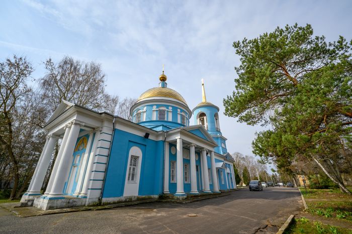 Знаменский храм в селе Непецино округа Коломна