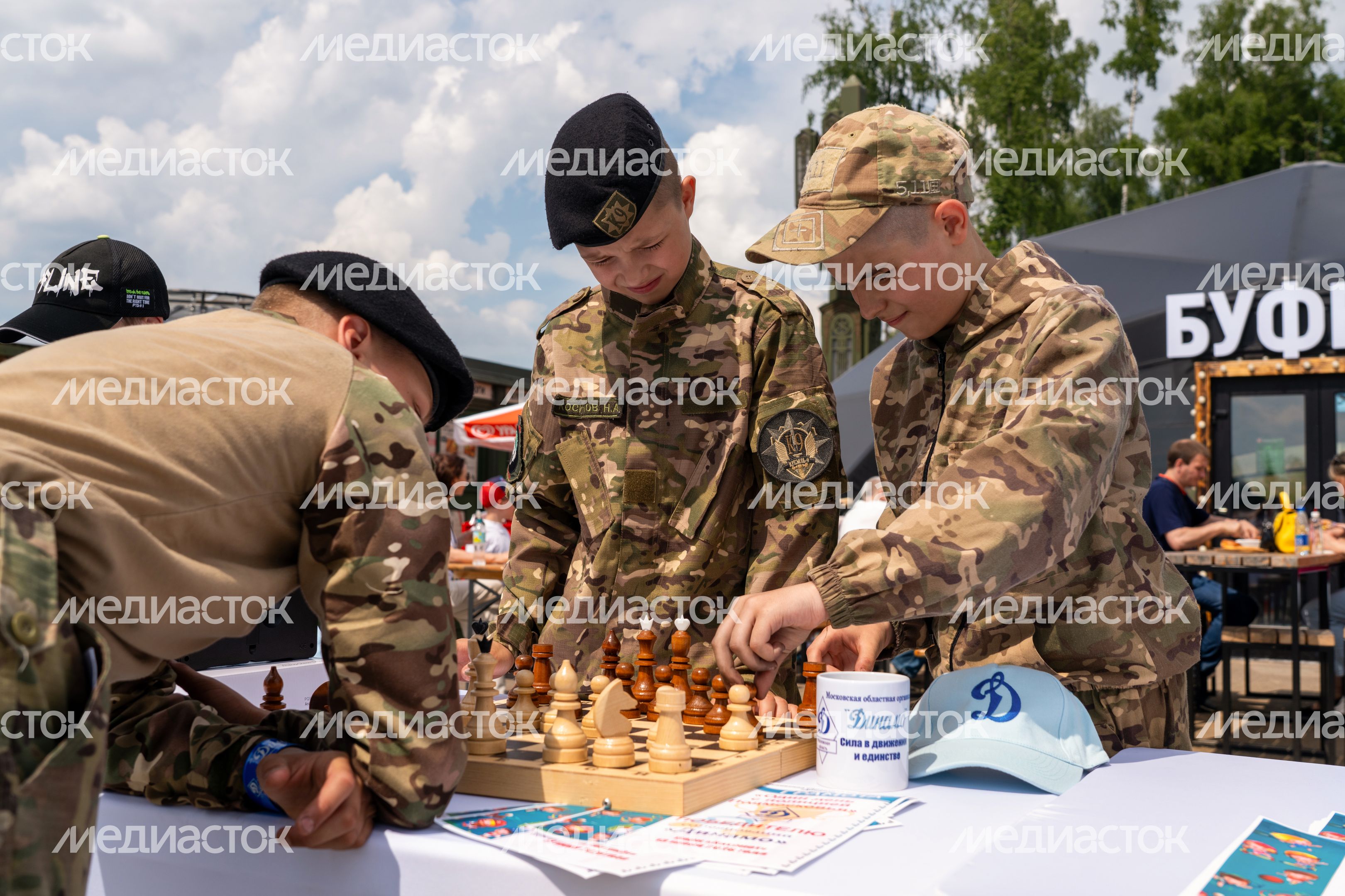 Проект «Проведи один день с полицией Подмосковья» в Центральном парке «Патриот» Одинцовского округа