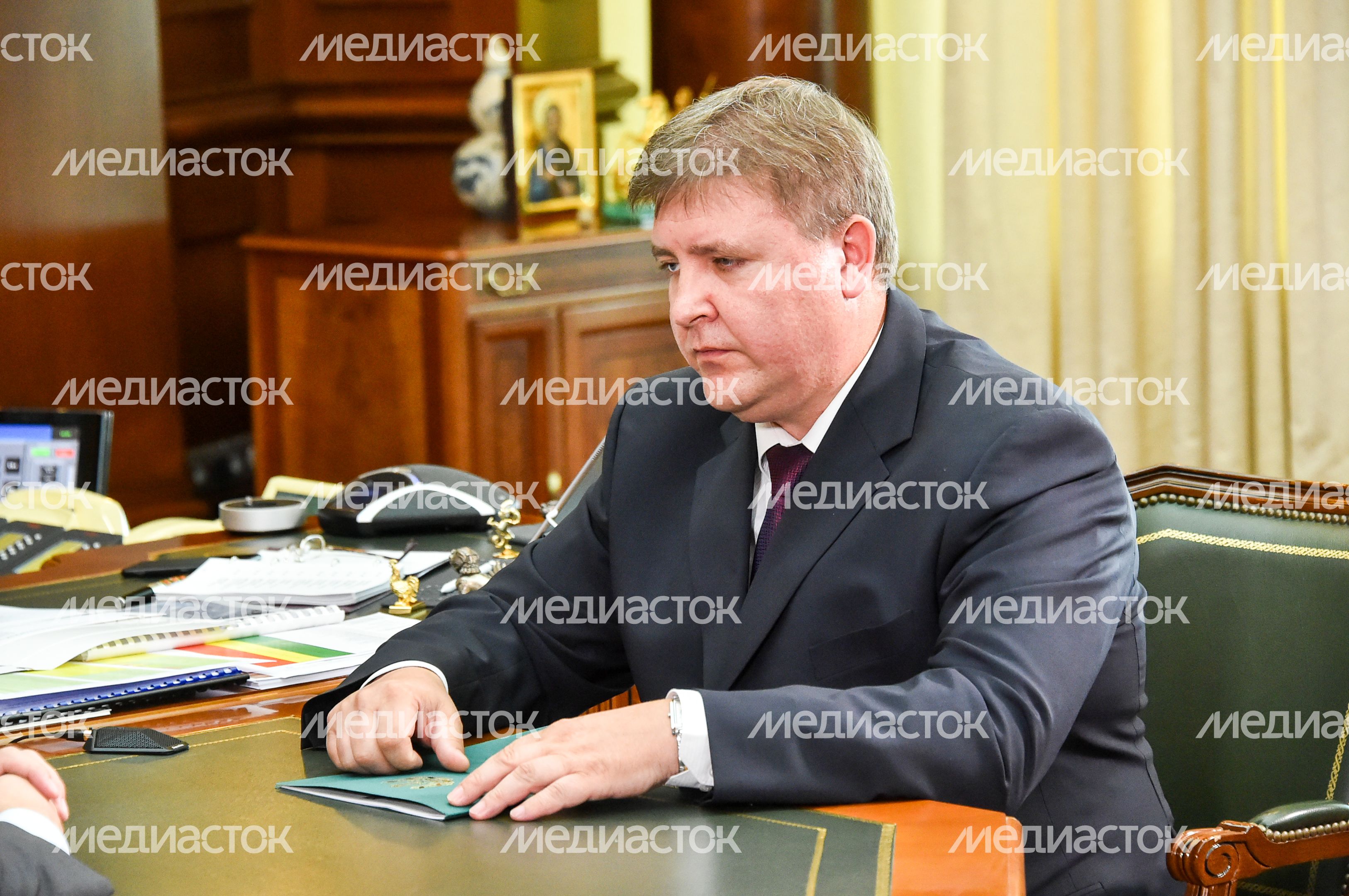 Губернатор обсудил перспективы развития муниципалитета с главой Солнечногорского района