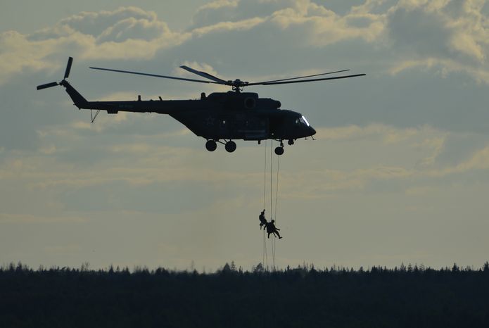 Международный военно-технический форум «Армия-2015». Динамический показ
