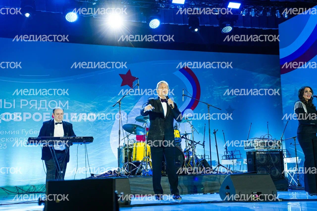Лев Лещенко на вручении премии