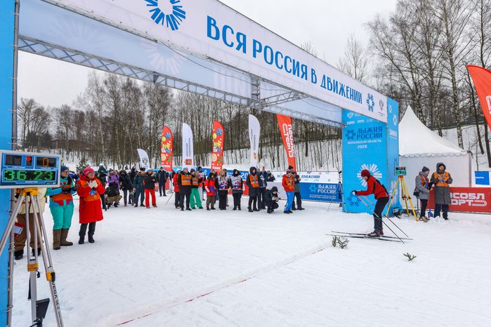 В Химках прошел 44-й этап всероссийской массовой лыжной гонки "Лыжня России"