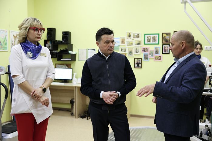 Андрей Воробьев посетил образовательный центр "Созвездие"