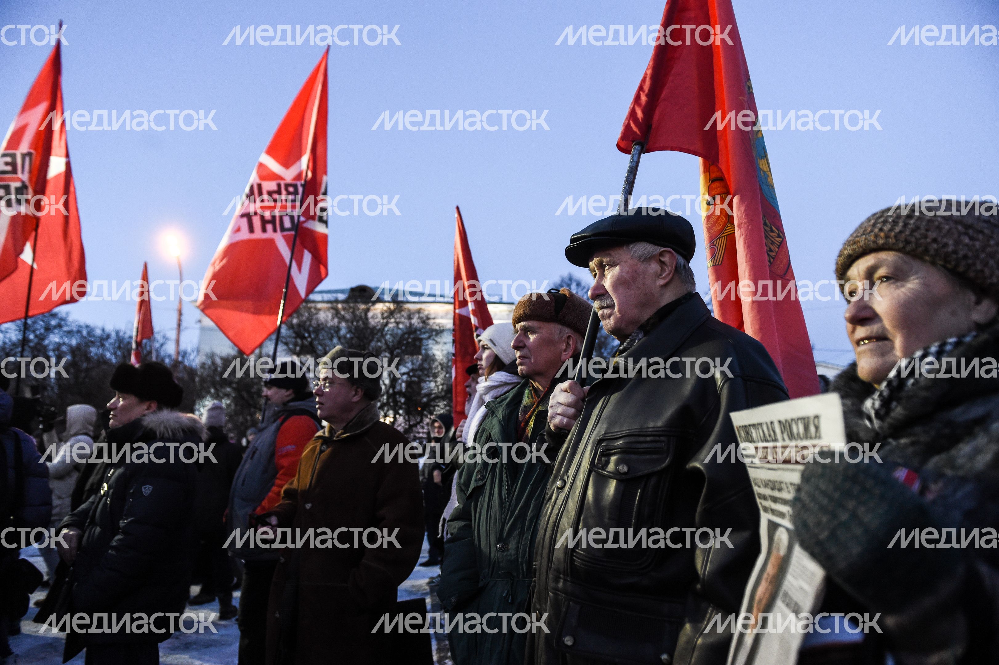Митинг, приуроченный к выборам президента России, прошел в Москве