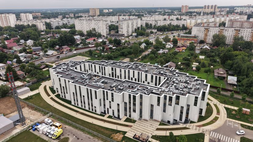 Новая поликлиника в ногинском мкр Заречье