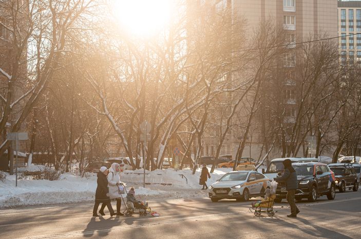 Зима в Москве
