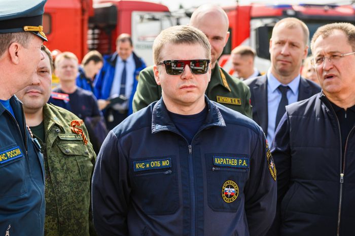 Командно-штабные учения по тушению пожаров в Богородском городском округе