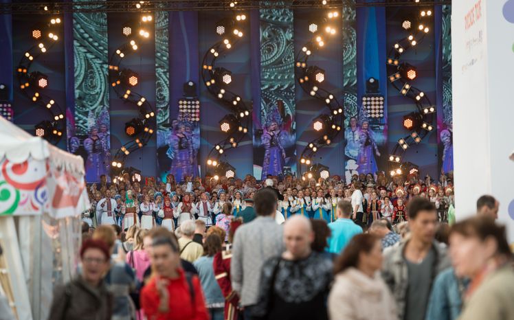 Фестиваль славянской культуры «Русское поле» в Коломенском