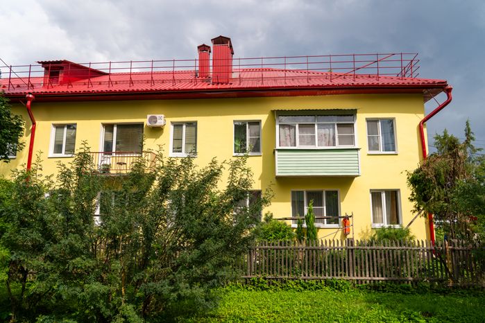 Капитальный ремонт фасада многоквартирного дома в поселке Северный Талдомского округа