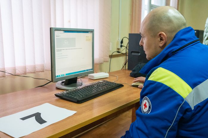 Подольск. Конкурс «Лучший водитель скорой помощи»