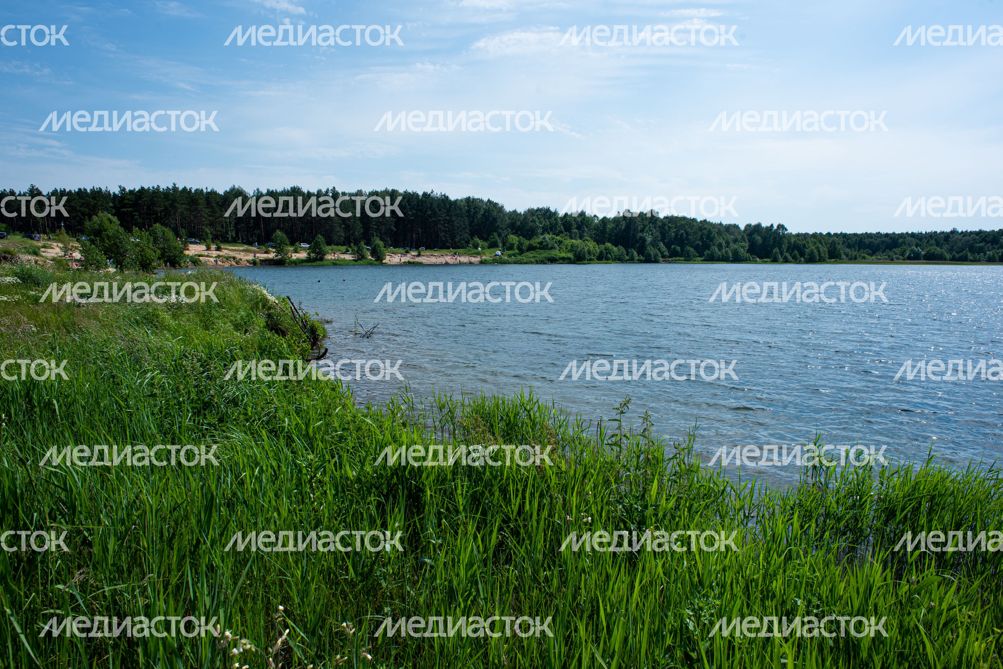 Голубые озера в Луховицах