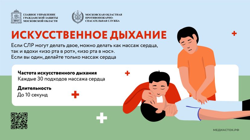 первая помощь при остановке дыхания горизонталь 07