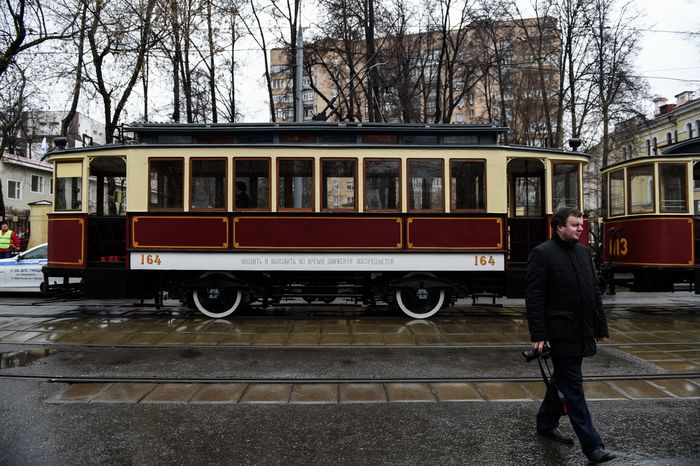 Праздник трамвая в Москве