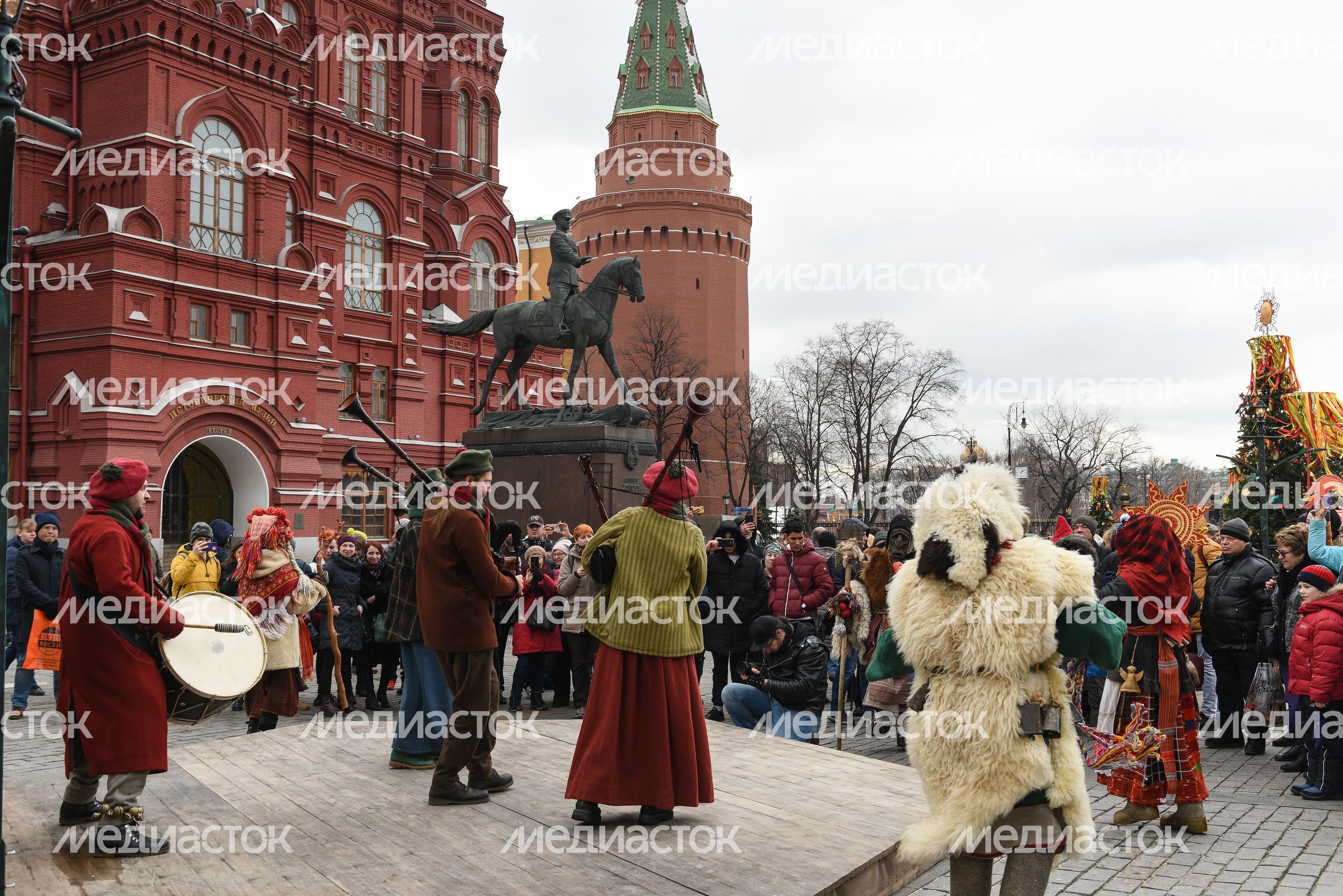Открытие фестиваля «Московская Масленица»