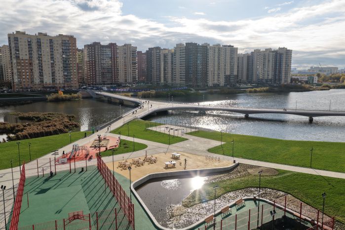 Благоустройство парка "Дружба" в Люберцах