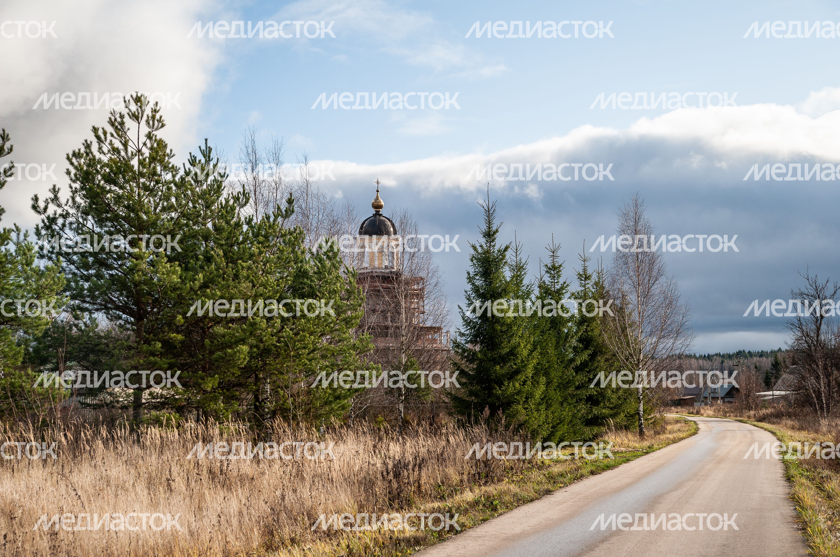 Церковь Преображения Господня в деревне Спасс-Косицы