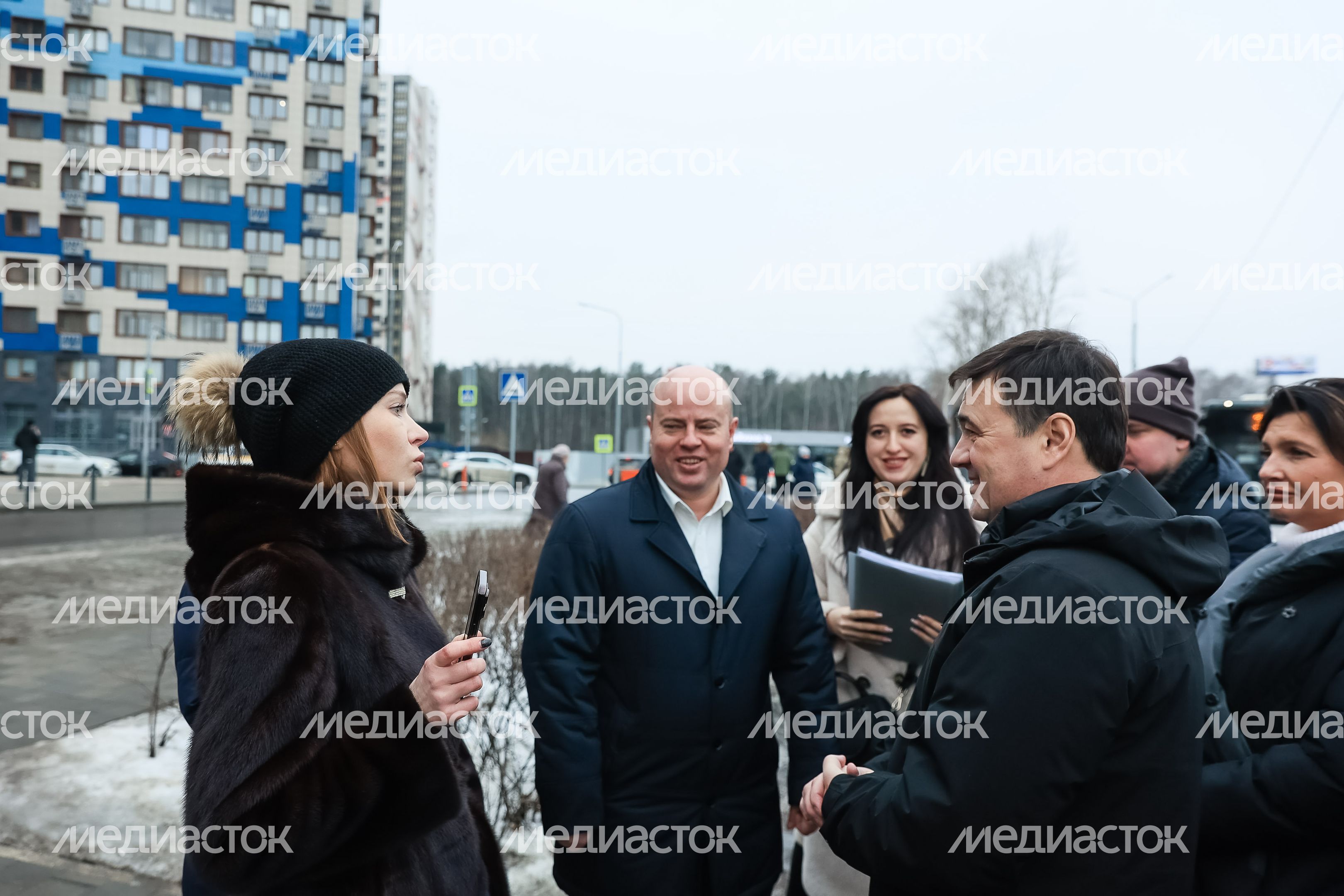 Посещение губернатором пересадочного узла в Котельниках