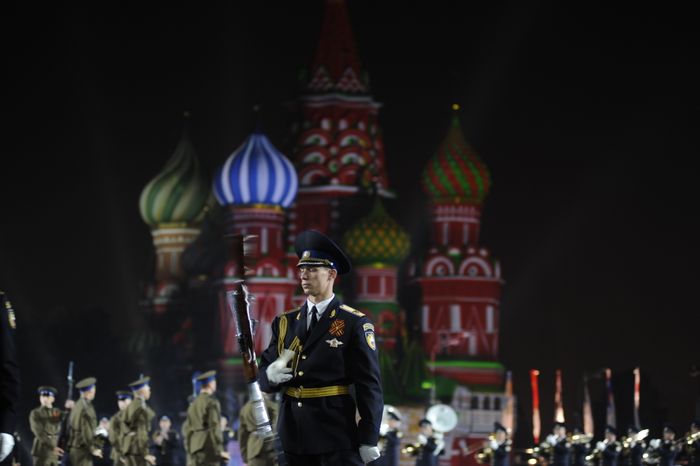 Фестиваль «Спасская башня» на Красной площади в Москве
