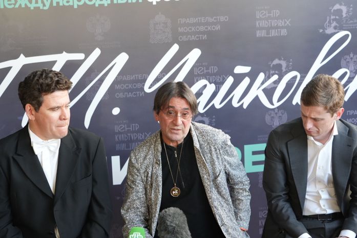 Денис Мацуев, Юрий Башмет и Василий Кузнецов на фестивале искусств
