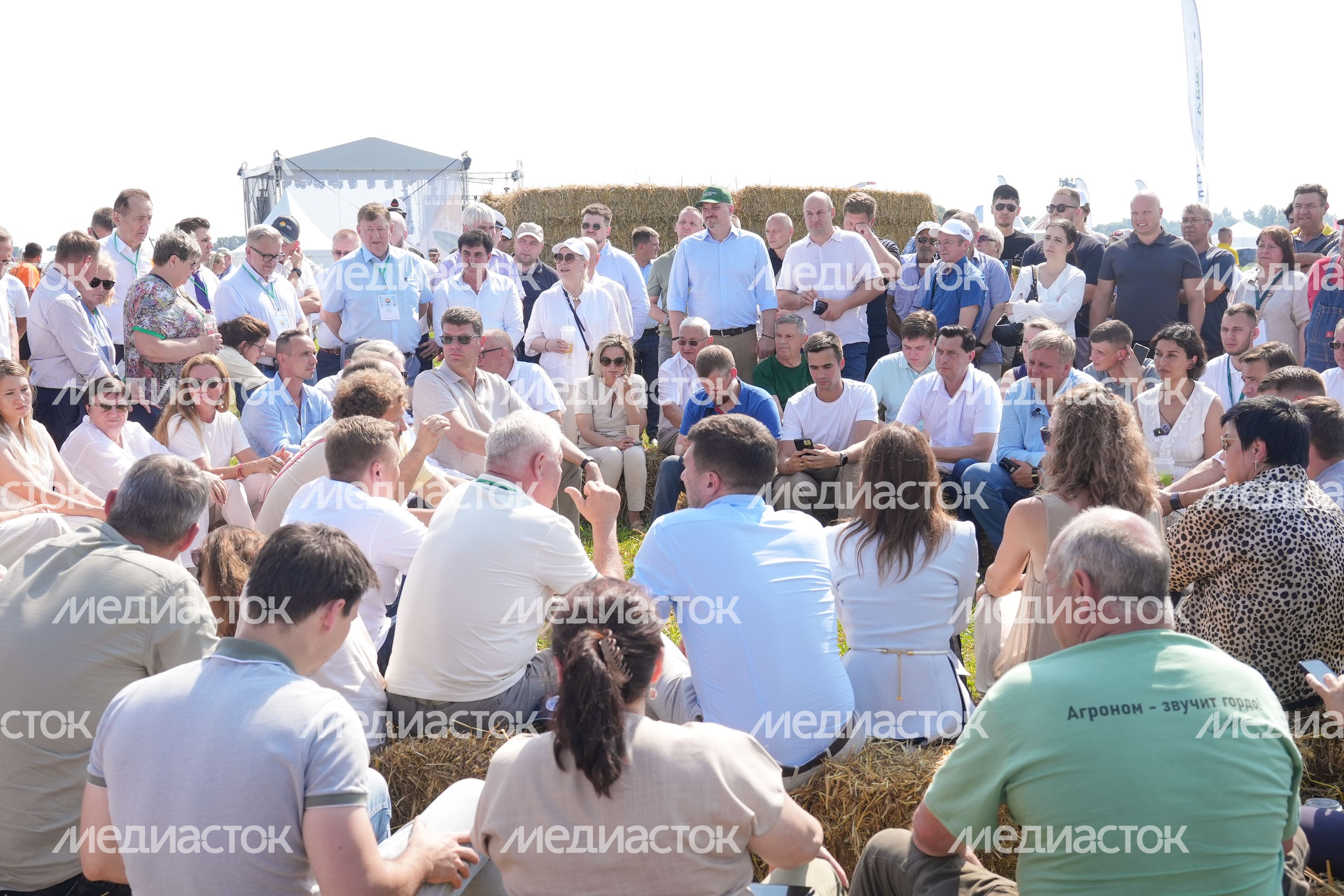 Агропромышленная выставка "День поля Московской области" в Дмитровском округе