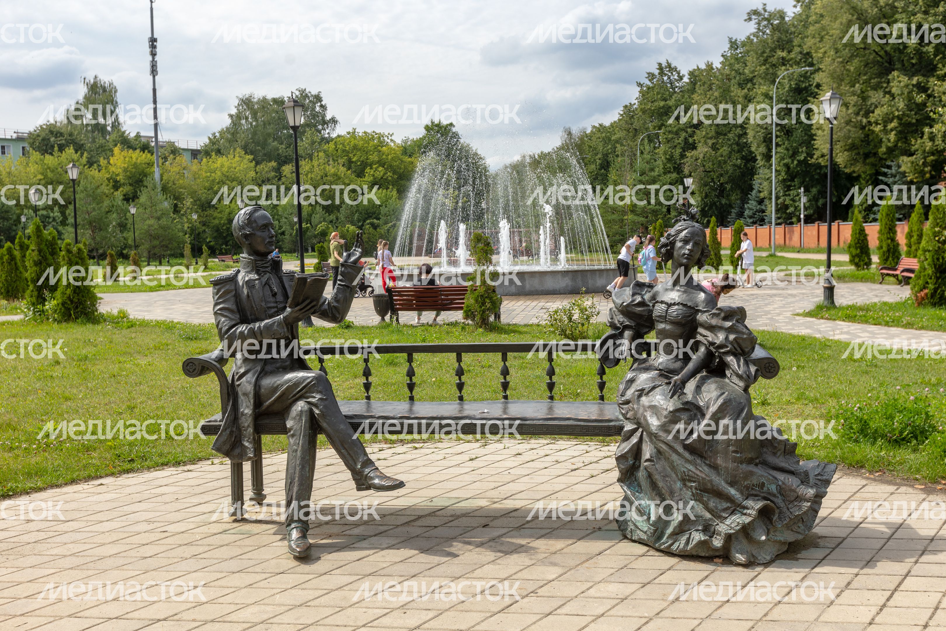 Лосино-Петровский. Никольский парк Лосино-Петровский. Никольский парк