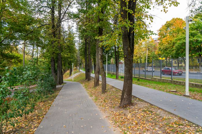 Истринский городской парк осенью