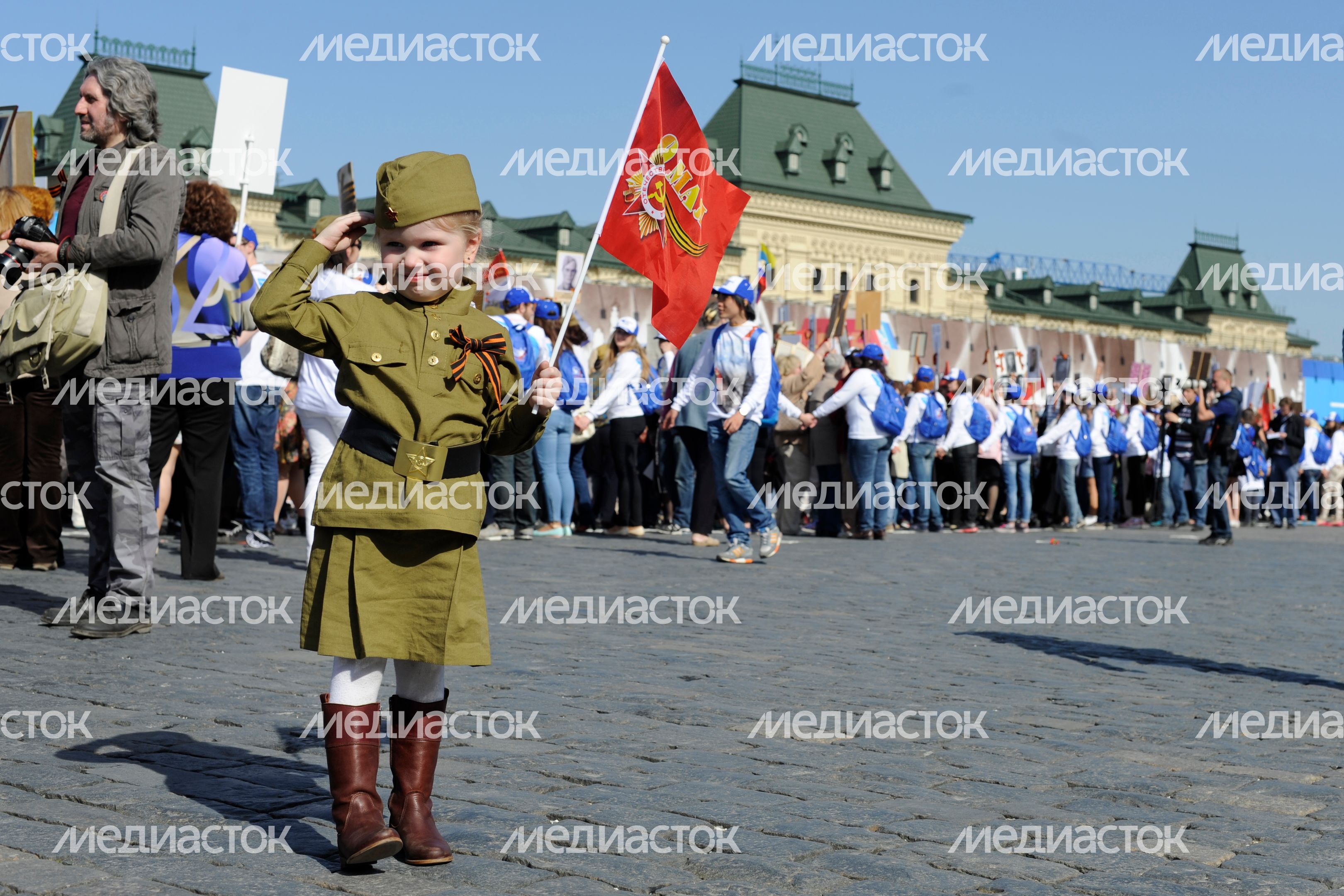 Акция «Бессмертный полк» в Москве Акция «Бессмертный полк» в Москве