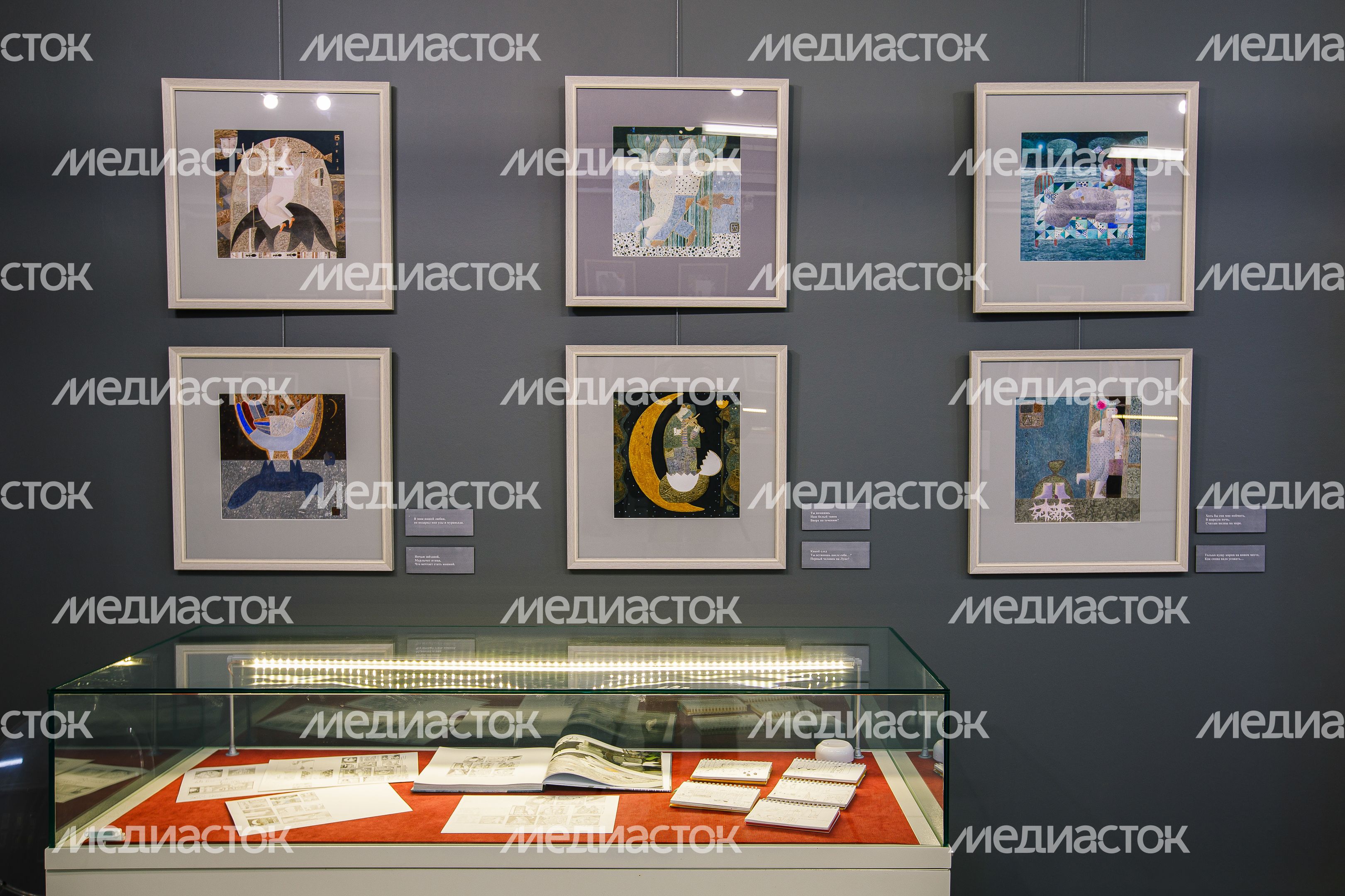 Выставка графики «Сны весны» Анны Березовской в Дмитровском кремле
