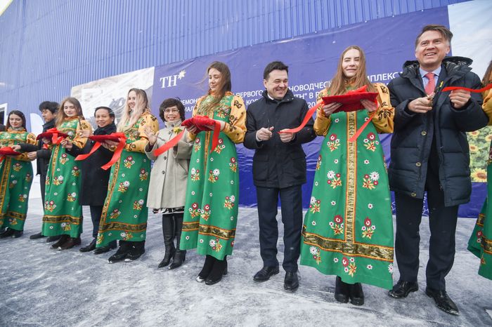 Открытие нового молочного комплекса TH True Milk в Подмосковье, 2 часть