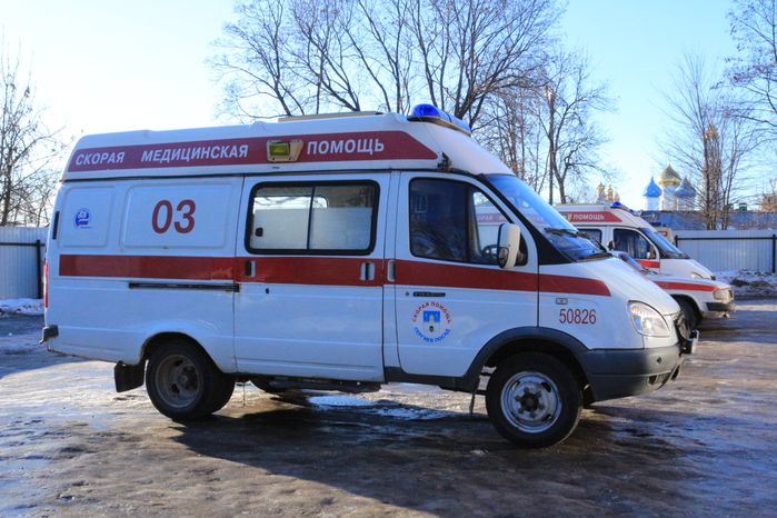 Машина скорой помощи в Сергиевом Посаде