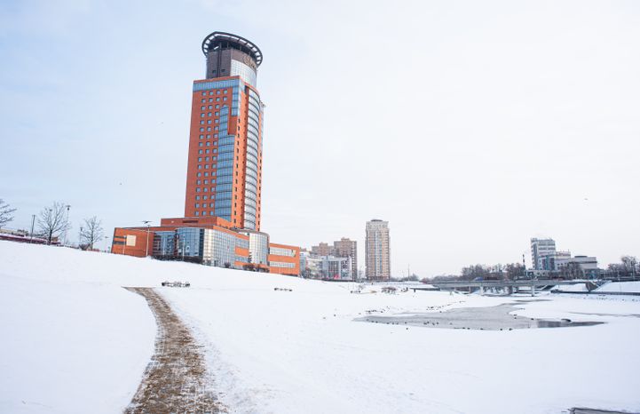 Зимние виды города Щелково