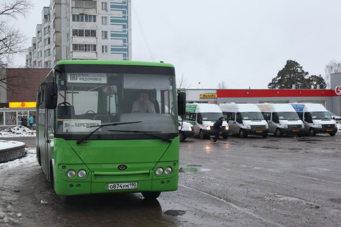 Автобус в Дубне