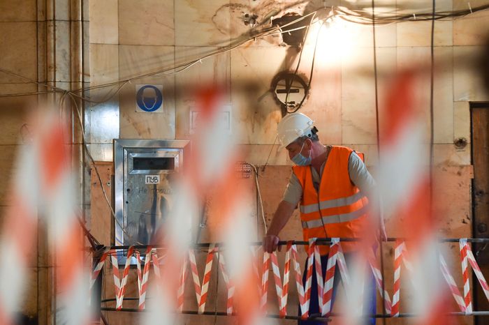 Реконструкция станции «Смоленская» Арбатско-Покровской линии метро в Москве