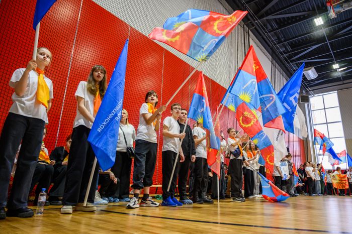 Региональный этап школьной лиги Подмосковья по волейболу в Балашихе