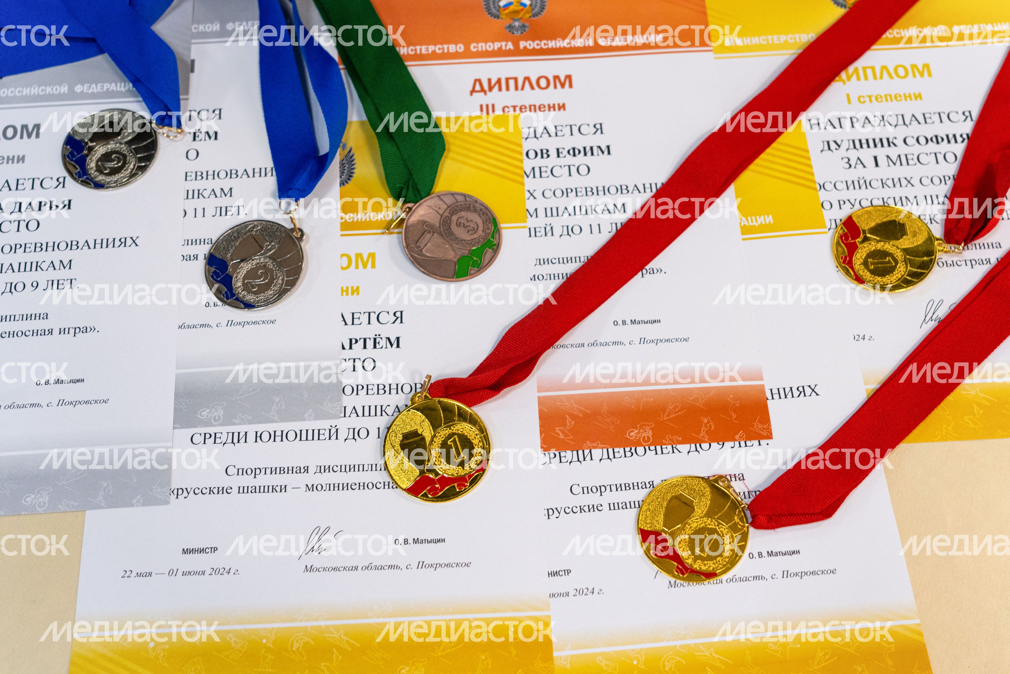В Подмосковье завершился чемпионат России по международным стоклеточным шашкам
