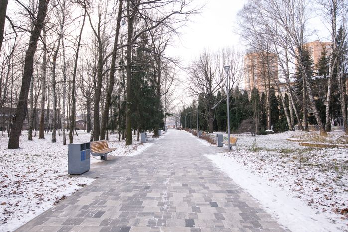 Химки. Парк культуры и отдыха имени Л.Н. Толстого. Зима