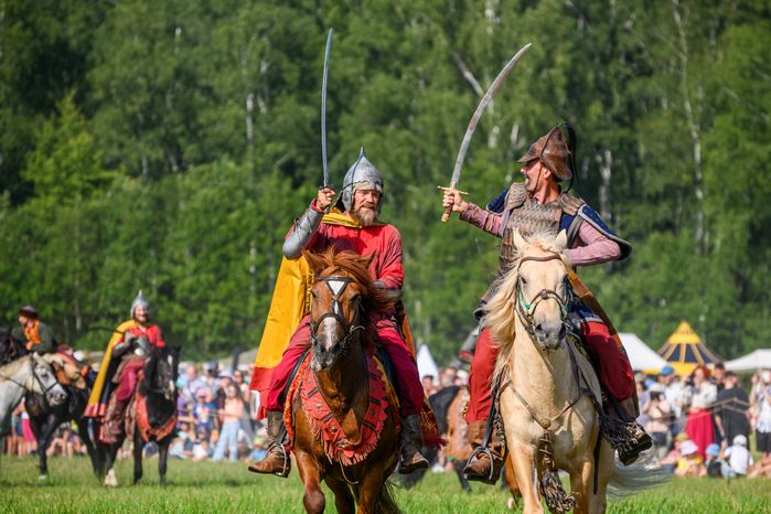 Фестиваль "Гуляй город", посвященный Молодинской битве, прошел в г.о. Чехов