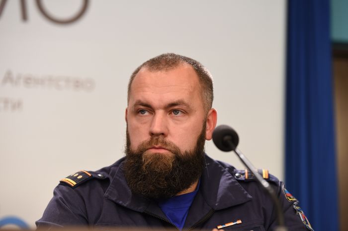 Пресс-конференция замначальника ГКУ МО «Мособлпожспас» Сергея Гедина