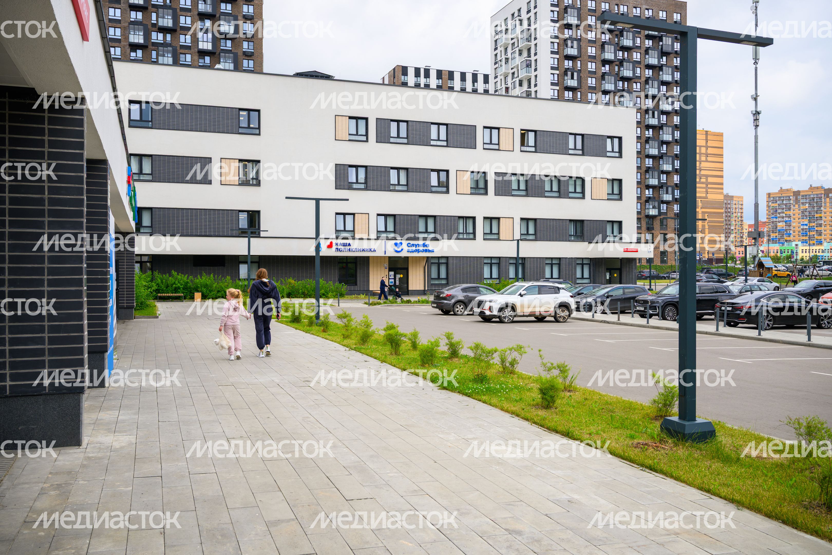 Поликлиника в ЖК «Пригород Лесное» города Видное Ленинского округа