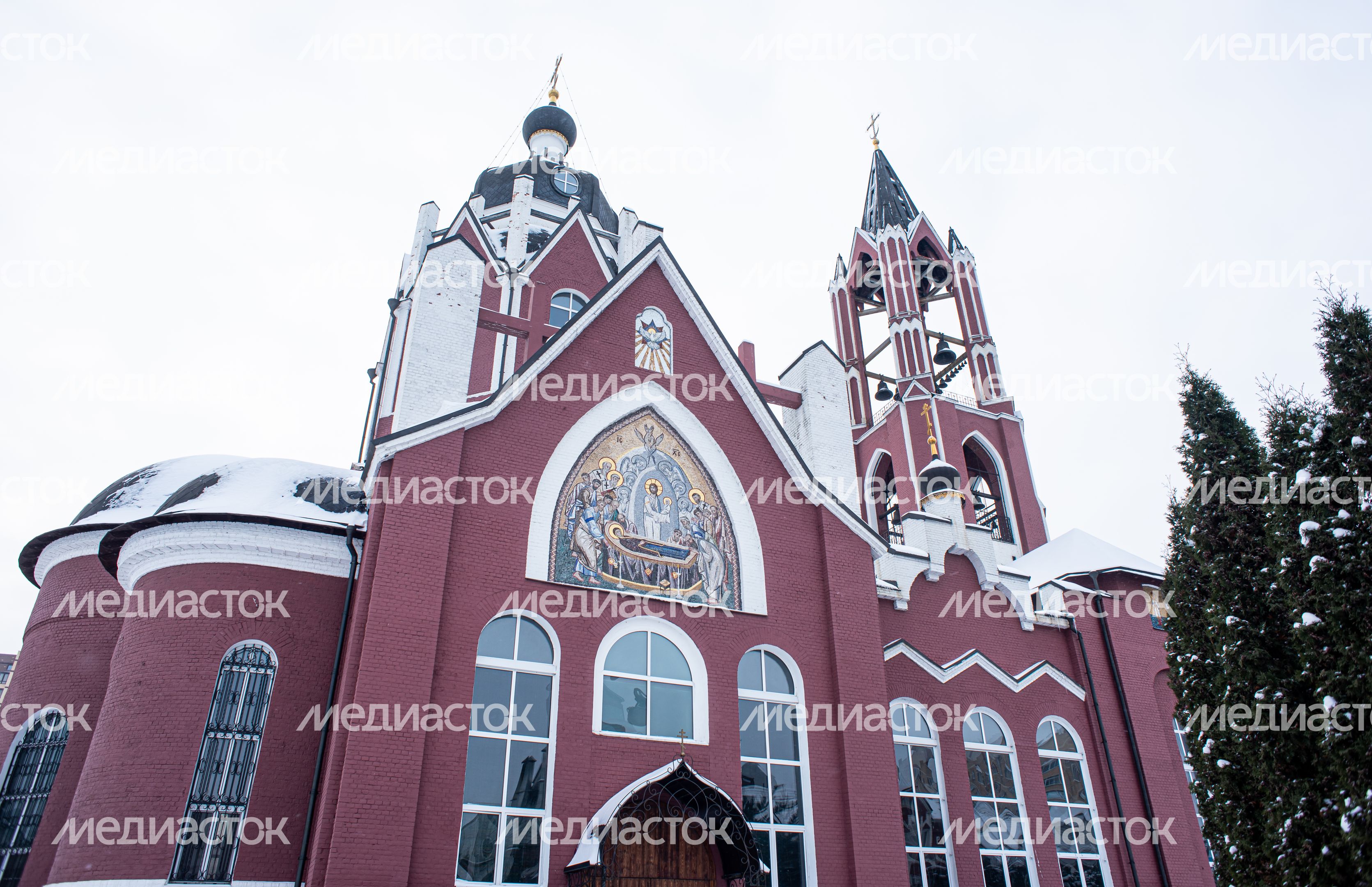 Зимние виды города Щелково