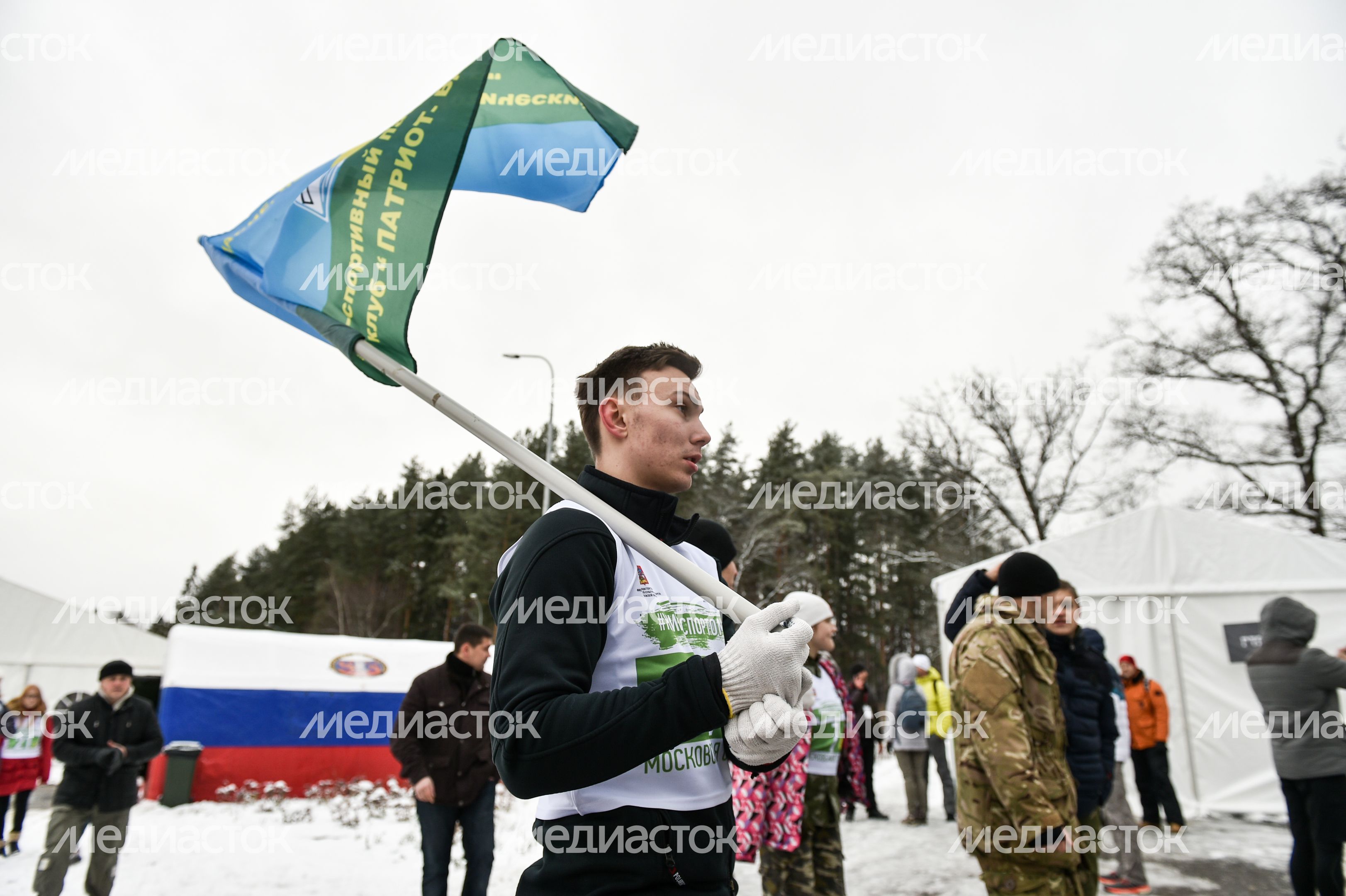 Спортивно-патриотический марафон «Живу спортом» в Одинцово