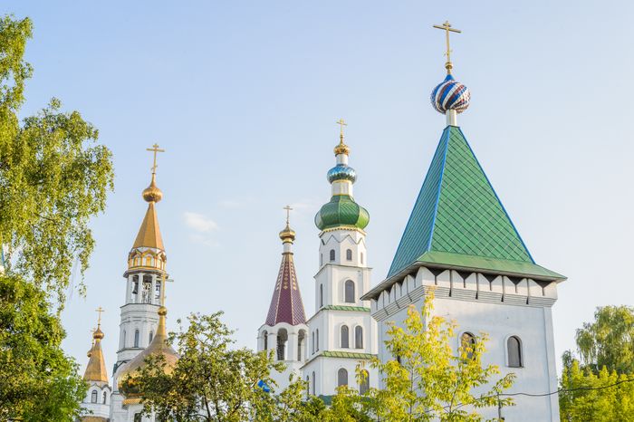 Пушкино. Боголюбская церковь