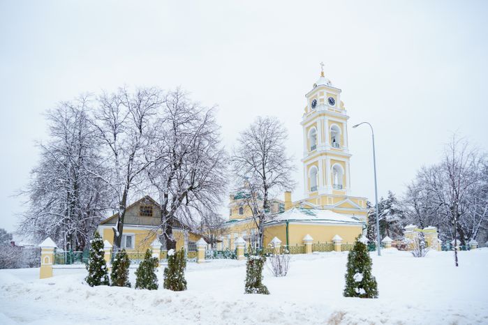 Зимние виды Лосино-Петровского