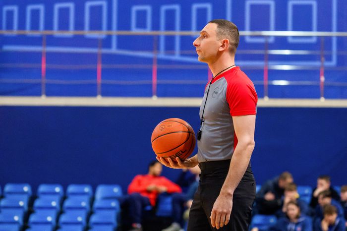 Полуфинал Суперлиги по баскетболу между БК «Химки» и «Динамо» из Грозного в Химках