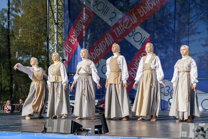 Гала-концерт второго сезона фестиваля «Город танцует в парках» в Ивантеевке