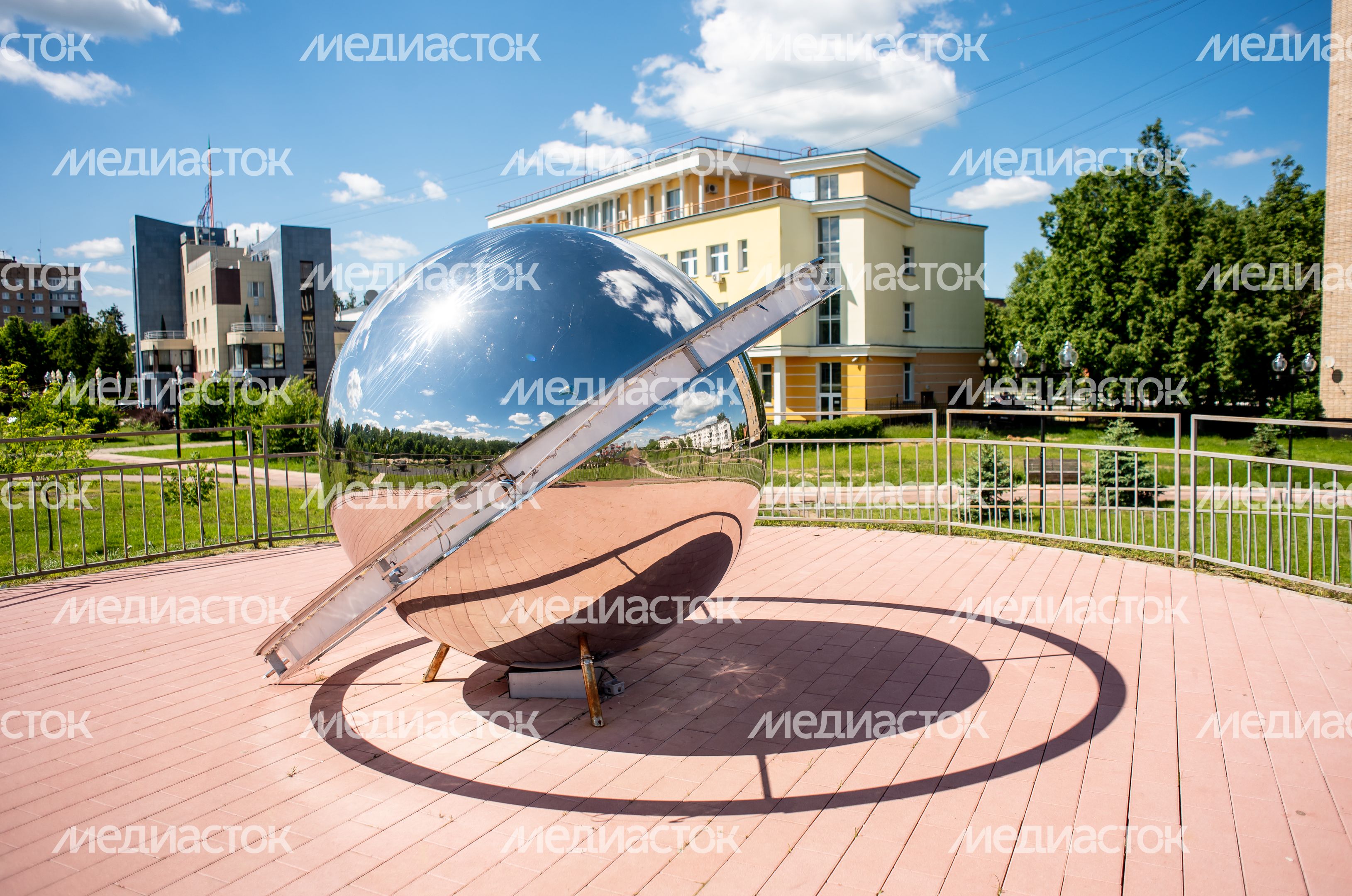 Летние виды города Ступино