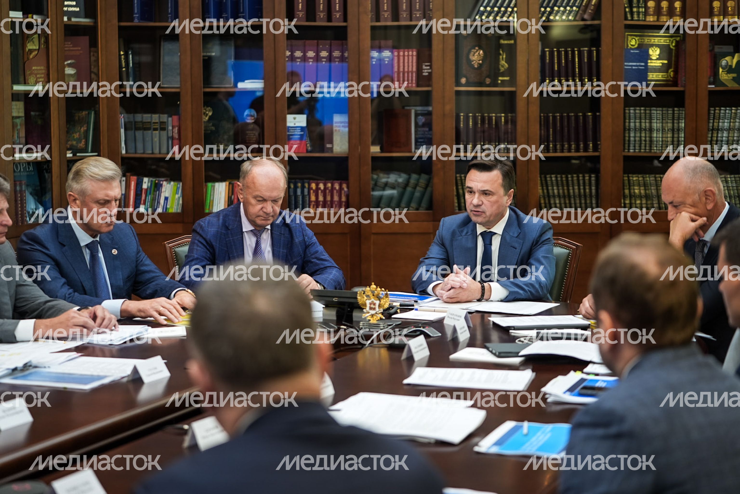 Андрей Воробьев обсудил приоритетные направления сотрудничества с представителями ПАО «Газпром» Андрей Воробьев обсудил приоритетные направления сотрудничества с представителями ПАО «Газпром»